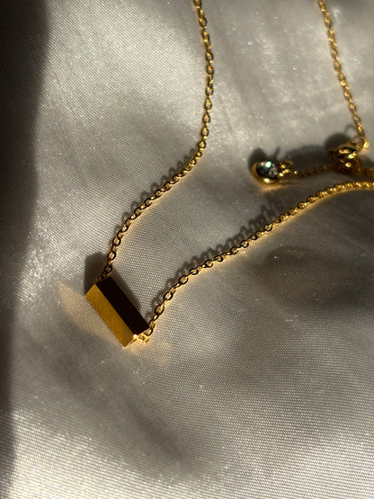 Gold-Bar Necklace